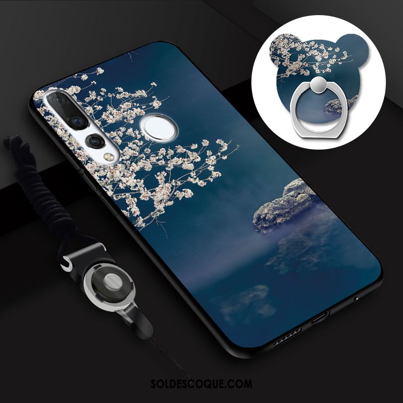 Coque Huawei P Smart+ 2019 Fluide Doux Vert Téléphone Portable Étui Incassable Soldes