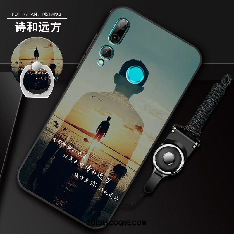 Coque Huawei P Smart+ 2019 Fluide Doux Étui Blanc Membrane Téléphone Portable France