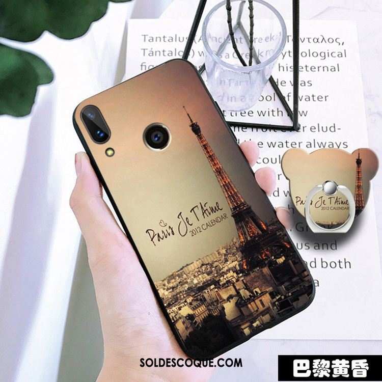 Coque Huawei P Smart 2019 Incassable Noir Tempérer Téléphone Portable Protection En Ligne