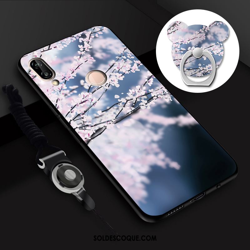 Coque Huawei P Smart 2019 Jeunesse Fluide Doux Nouveau Ornements Suspendus Rose En Vente