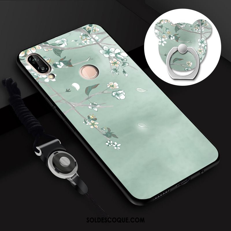 Coque Huawei P Smart 2019 Jeunesse Fluide Doux Nouveau Ornements Suspendus Rose En Vente