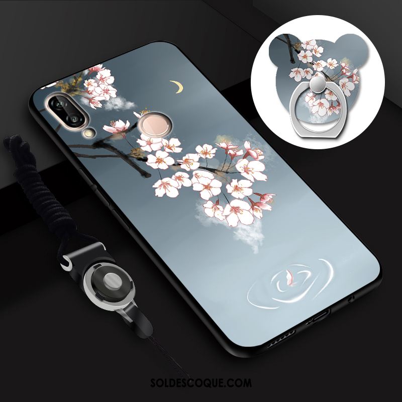 Coque Huawei P Smart 2019 Jeunesse Fluide Doux Nouveau Ornements Suspendus Rose En Vente