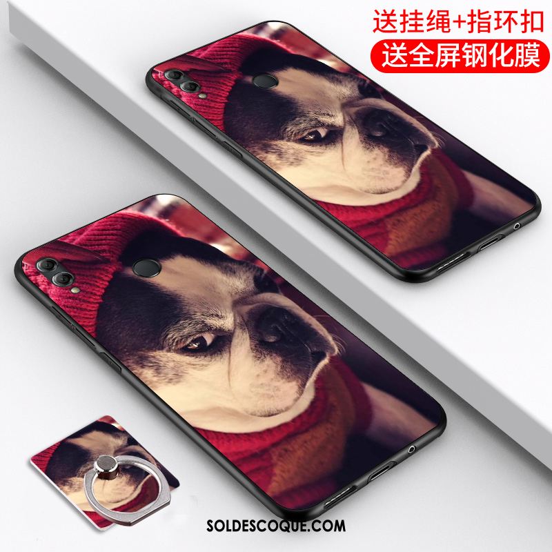 Coque Huawei P Smart 2019 Jeunesse Téléphone Portable Incassable Rouge Silicone En Vente