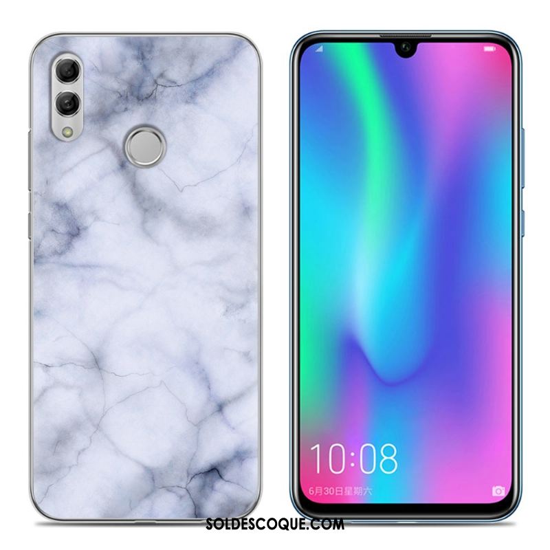 Coque Huawei P Smart 2019 Jeunesse Téléphone Portable Rose Étui Fluide Doux Housse Soldes