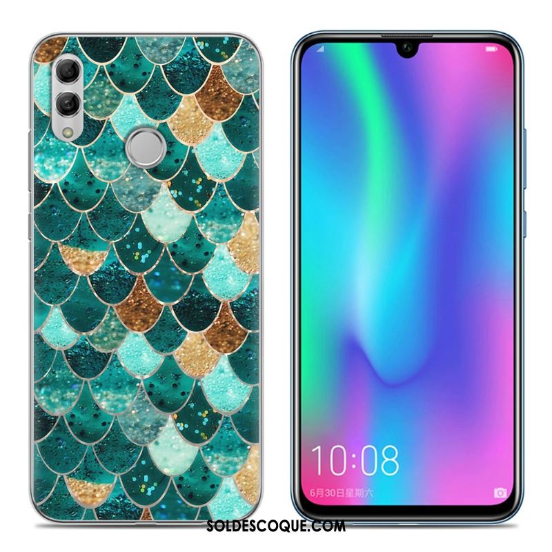 Coque Huawei P Smart 2019 Jeunesse Téléphone Portable Rose Étui Fluide Doux Housse Soldes