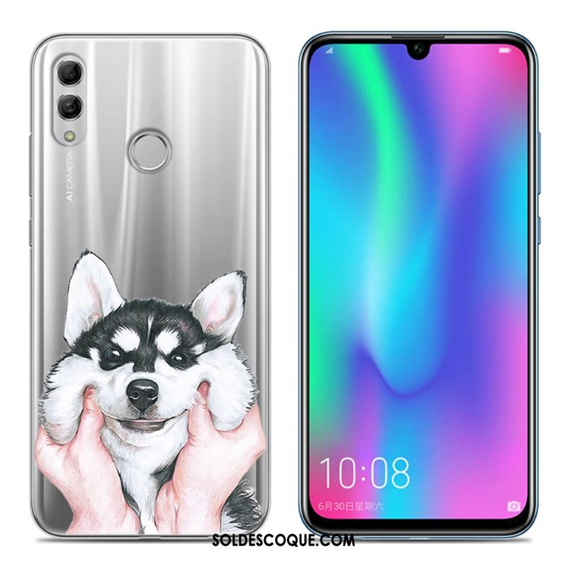 Coque Huawei P Smart 2019 Jeunesse Téléphone Portable Rose Étui Fluide Doux Housse Soldes