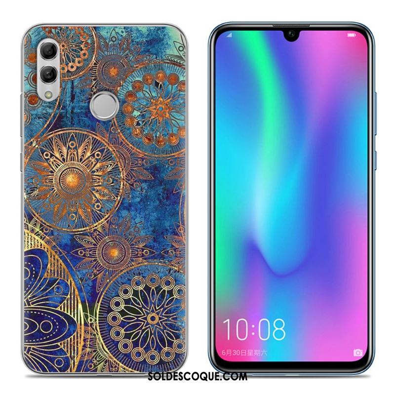 Coque Huawei P Smart 2019 Jeunesse Téléphone Portable Rose Étui Fluide Doux Housse Soldes