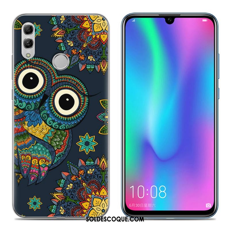 Coque Huawei P Smart 2019 Jeunesse Téléphone Portable Rose Étui Fluide Doux Housse Soldes