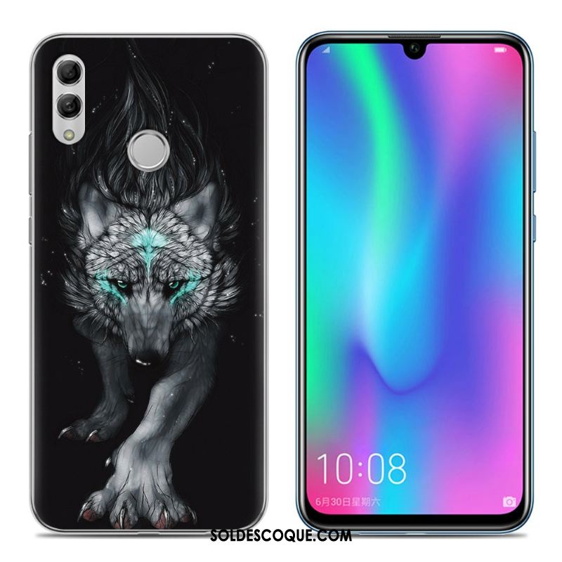 Coque Huawei P Smart 2019 Jeunesse Téléphone Portable Rose Étui Fluide Doux Housse Soldes