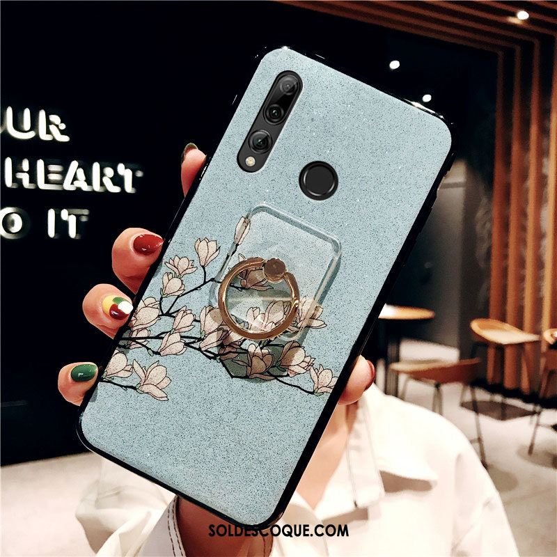 Coque Huawei P Smart+ 2019 Mode Net Rouge Tout Compris Marque De Tendance Noir Pas Cher