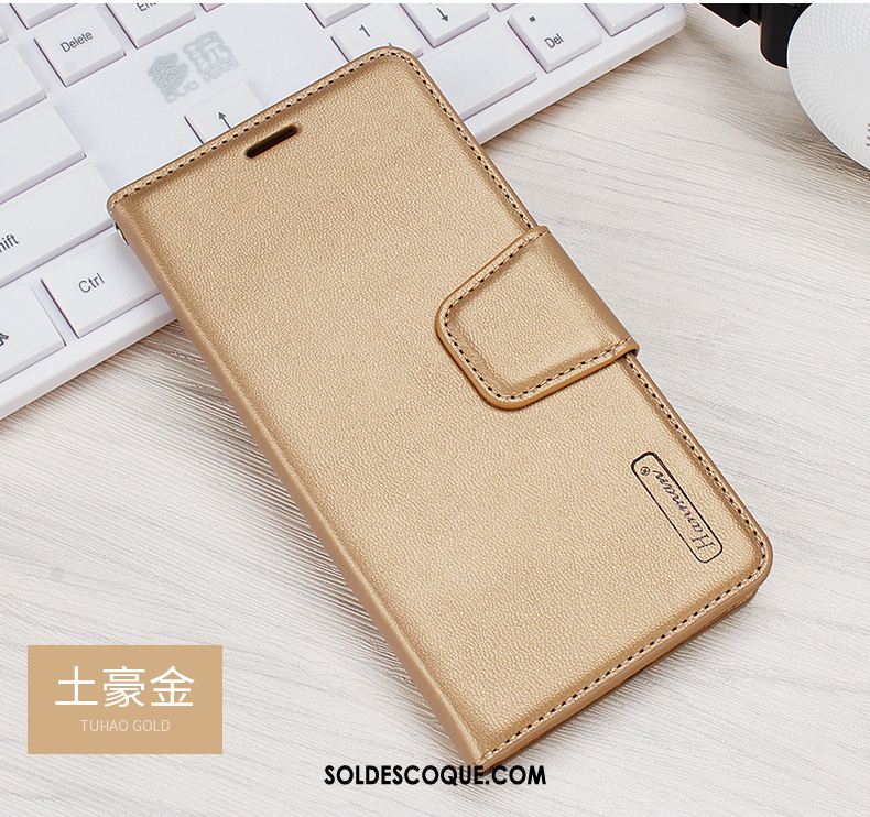 Coque Huawei P Smart 2019 Modèle Fleurie Carte Téléphone Portable Or Rose Étui En Cuir Pas Cher