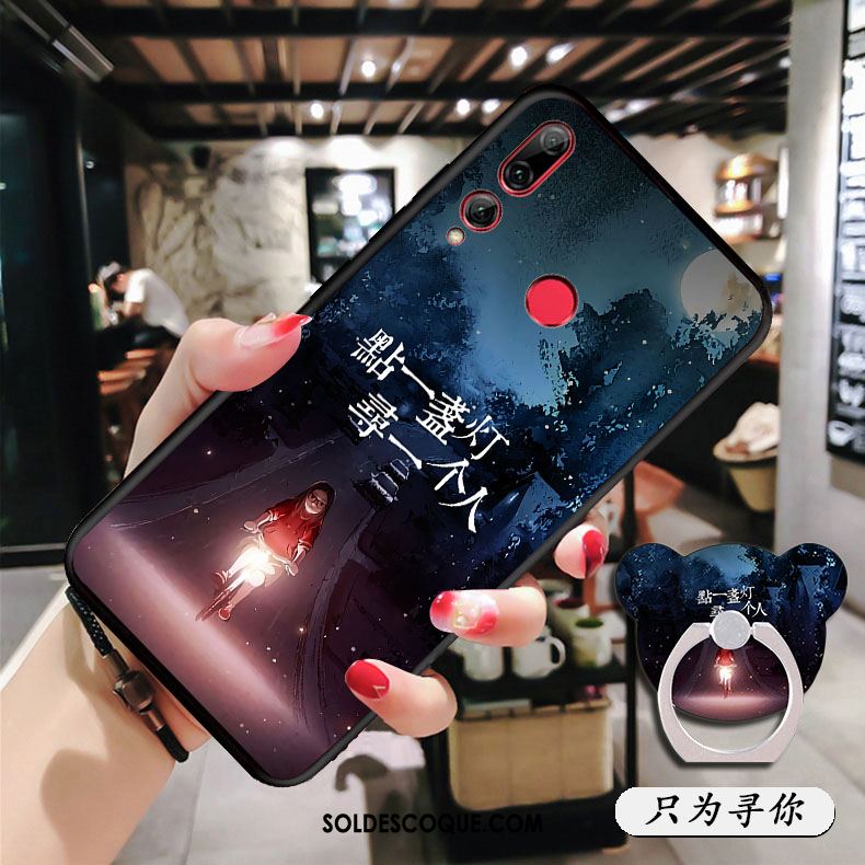 Coque Huawei P Smart+ 2019 Personnalité Fluide Doux Étui Téléphone Portable Incassable En Ligne