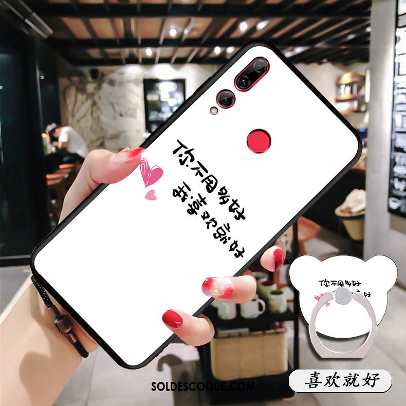 Coque Huawei P Smart+ 2019 Personnalité Fluide Doux Étui Téléphone Portable Incassable En Ligne