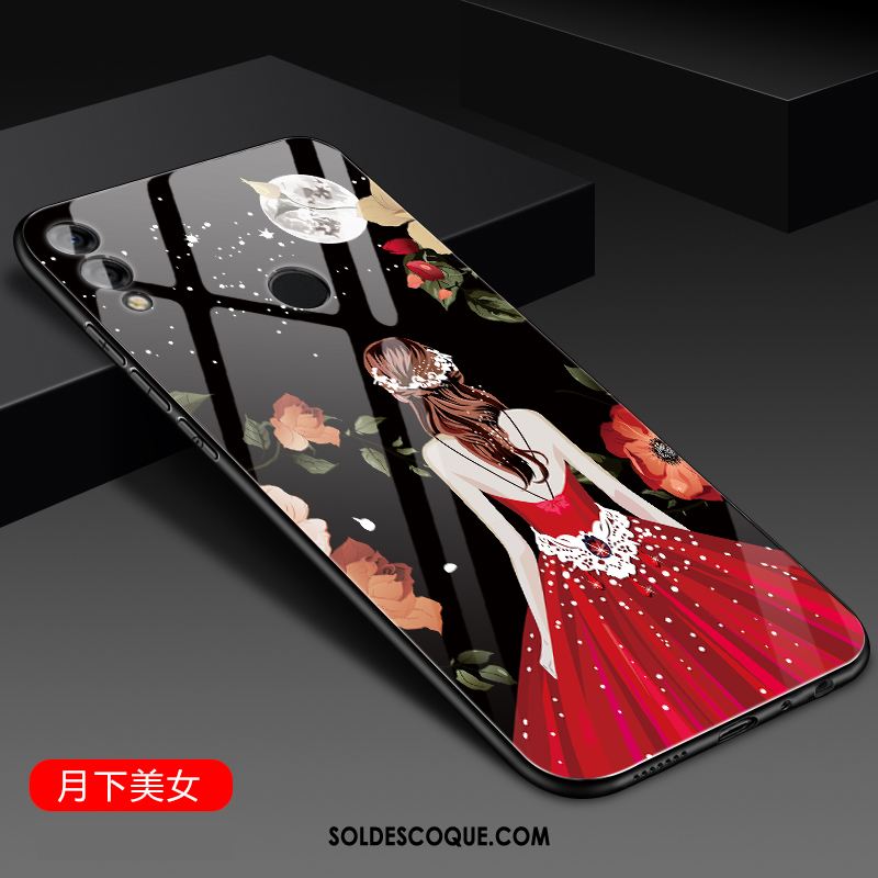 Coque Huawei P Smart 2019 Personnalité Étui Rouge Jeunesse Protection Soldes