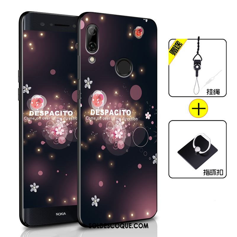 Coque Huawei P Smart 2019 Silicone Noir Téléphone Portable Personnalité Créatif Pas Cher