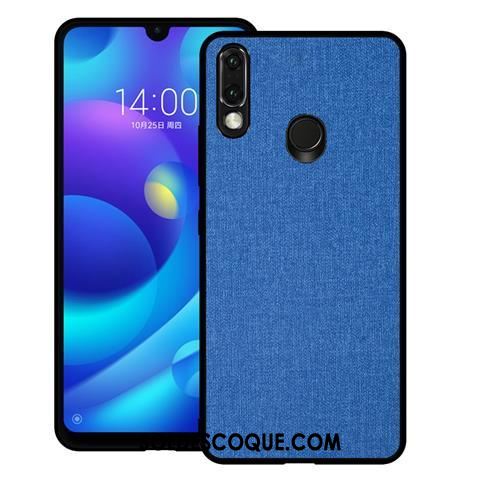 Coque Huawei P Smart 2019 Tissu Modèle Fleurie Vert Difficile Téléphone Portable Housse En Vente