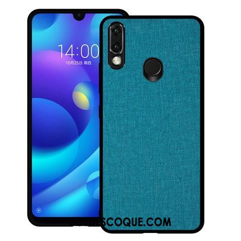 Coque Huawei P Smart 2019 Tissu Modèle Fleurie Vert Difficile Téléphone Portable Housse En Vente