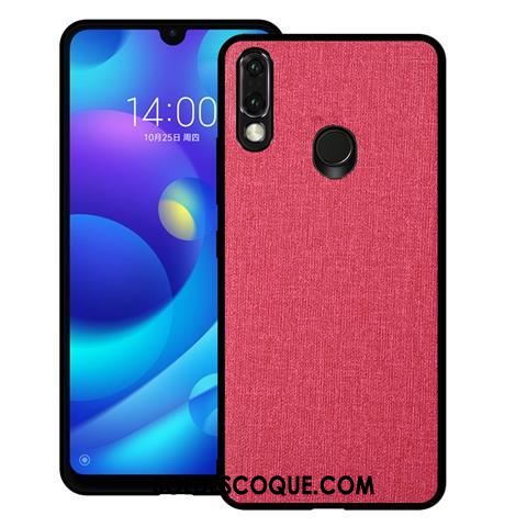 Coque Huawei P Smart 2019 Tissu Modèle Fleurie Vert Difficile Téléphone Portable Housse En Vente