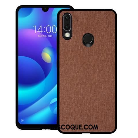 Coque Huawei P Smart 2019 Tissu Modèle Fleurie Vert Difficile Téléphone Portable Housse En Vente