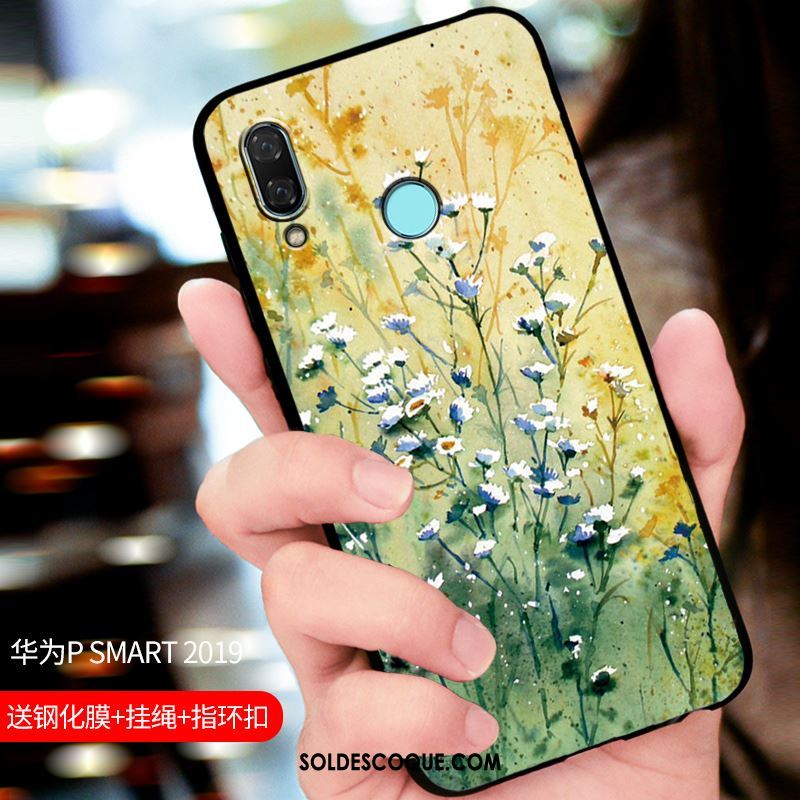 Coque Huawei P Smart 2019 Tout Compris Personnalisé Délavé En Daim Bleu Téléphone Portable En Ligne