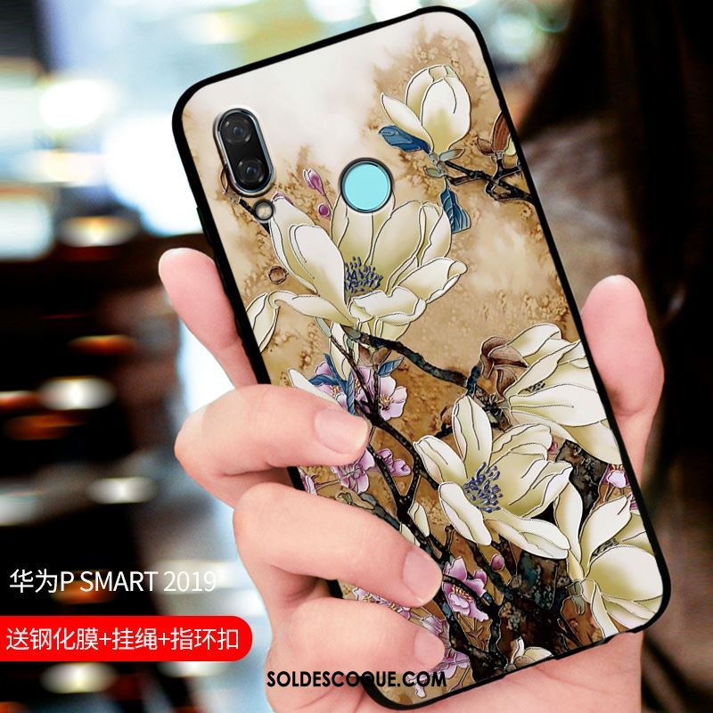 Coque Huawei P Smart 2019 Tout Compris Personnalisé Délavé En Daim Bleu Téléphone Portable En Ligne