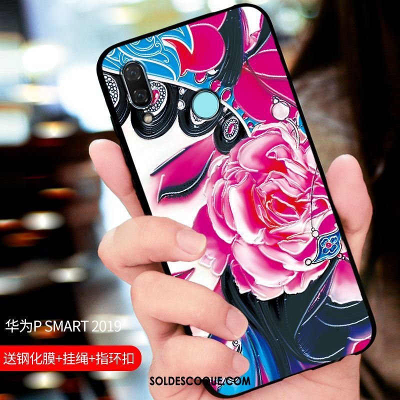 Coque Huawei P Smart 2019 Tout Compris Personnalisé Délavé En Daim Bleu Téléphone Portable En Ligne