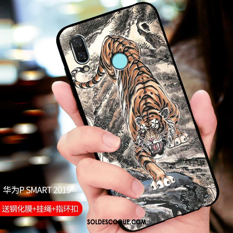 Coque Huawei P Smart 2019 Tout Compris Personnalisé Délavé En Daim Bleu Téléphone Portable En Ligne