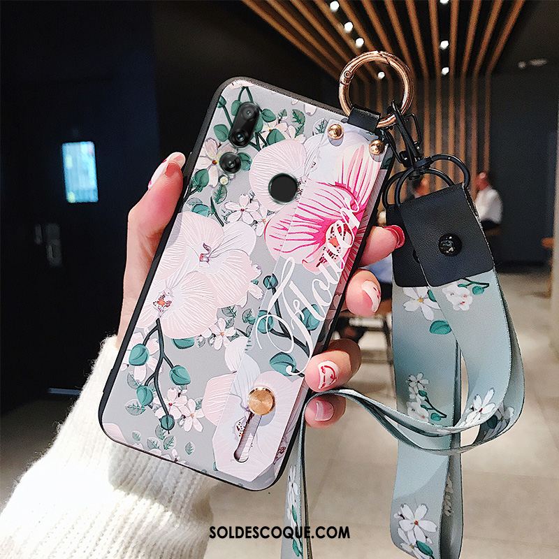 Coque Huawei P Smart+ 2019 Tout Compris Simple Mode Vert Frais Soldes