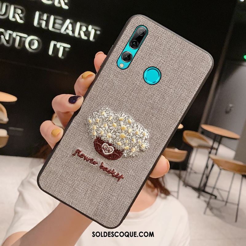 Coque Huawei P Smart+ 2019 Téléphone Portable Charmant Silicone Protection Étui Housse En Ligne