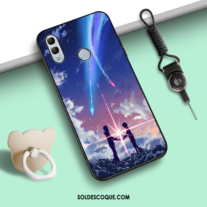 Coque Huawei P Smart 2019 Téléphone Portable Incassable Jeunesse Anneau Fluide Doux Housse Pas Cher