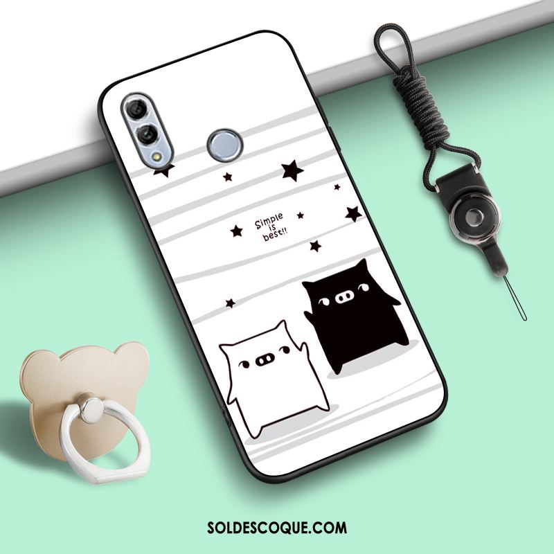 Coque Huawei P Smart 2019 Téléphone Portable Incassable Jeunesse Anneau Fluide Doux Housse Pas Cher