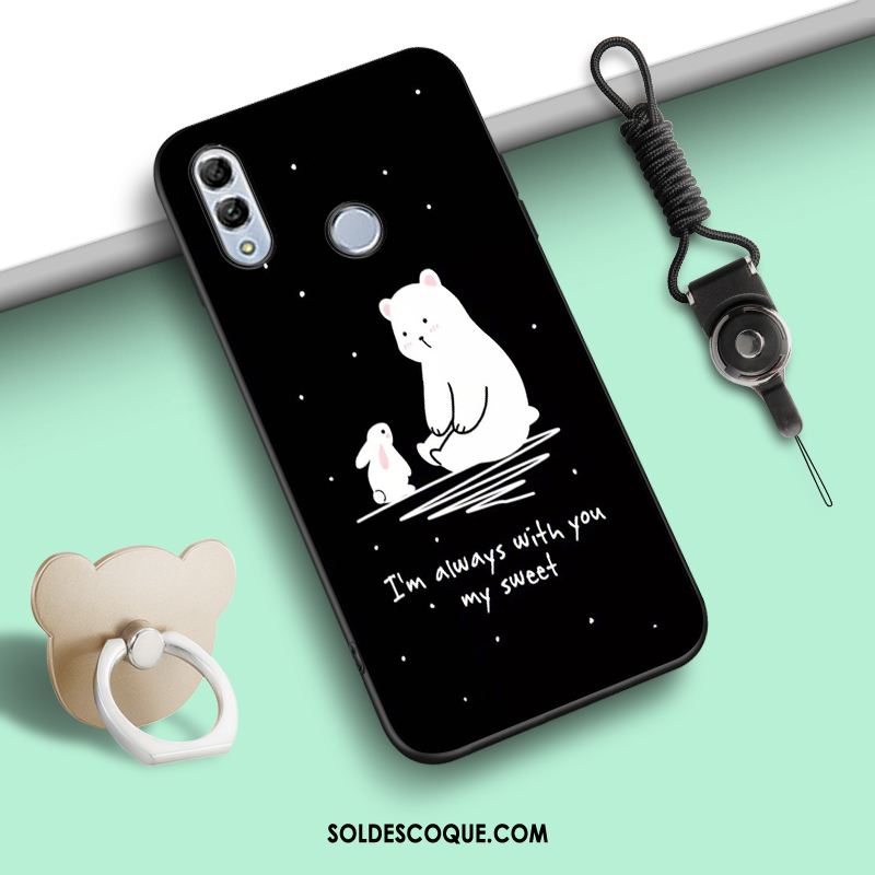 Coque Huawei P Smart 2019 Téléphone Portable Incassable Jeunesse Anneau Fluide Doux Housse Pas Cher