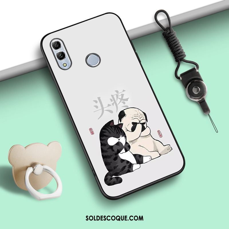 Coque Huawei P Smart 2019 Téléphone Portable Incassable Jeunesse Anneau Fluide Doux Housse Pas Cher