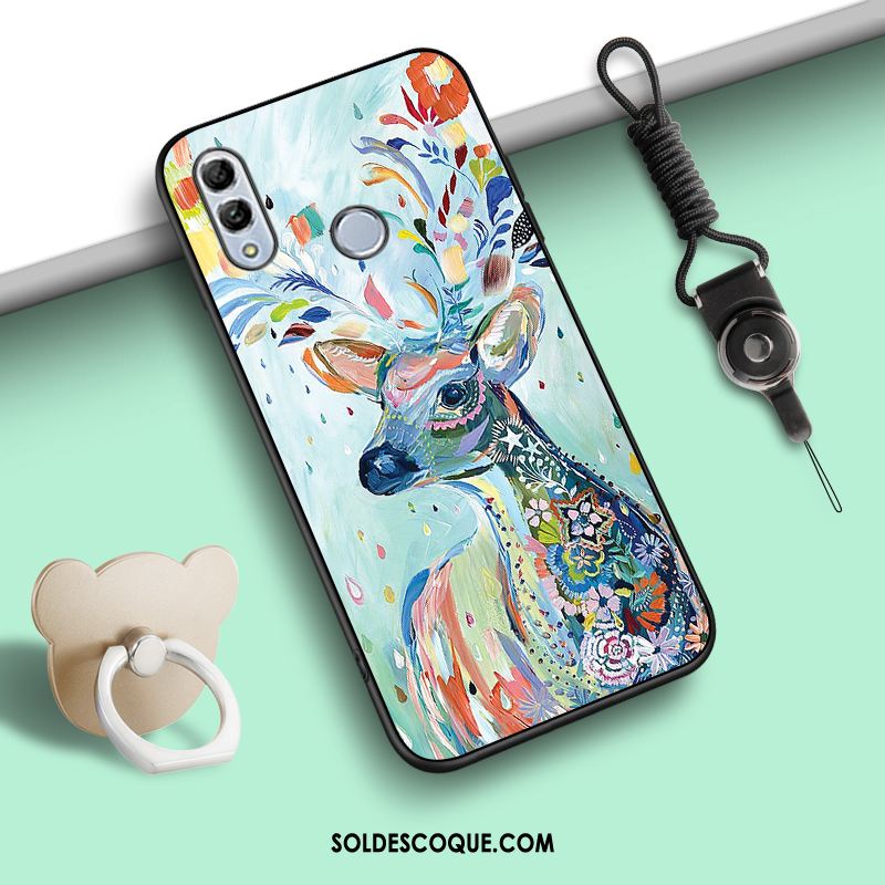 Coque Huawei P Smart 2019 Téléphone Portable Incassable Jeunesse Anneau Fluide Doux Housse Pas Cher