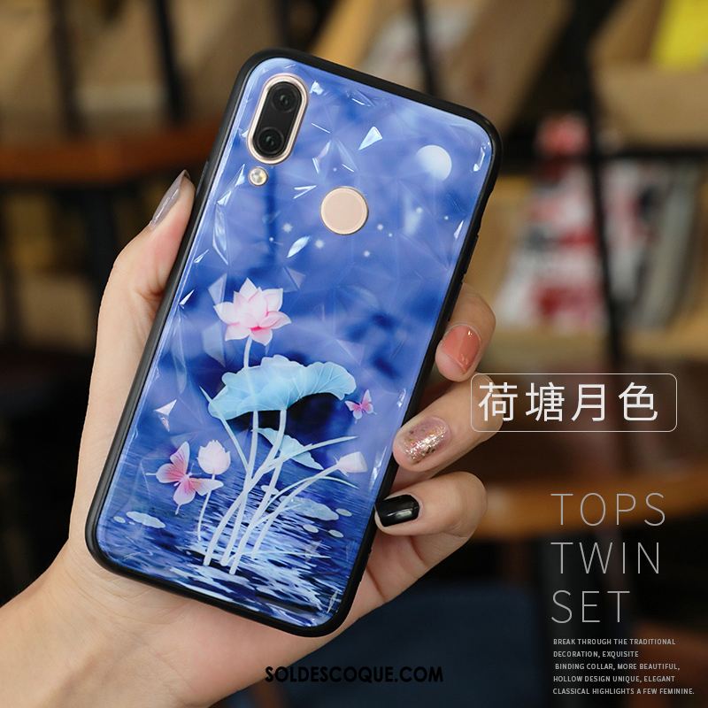 Coque Huawei P Smart 2019 Téléphone Portable Incassable Jeunesse Bleu Protection En Ligne