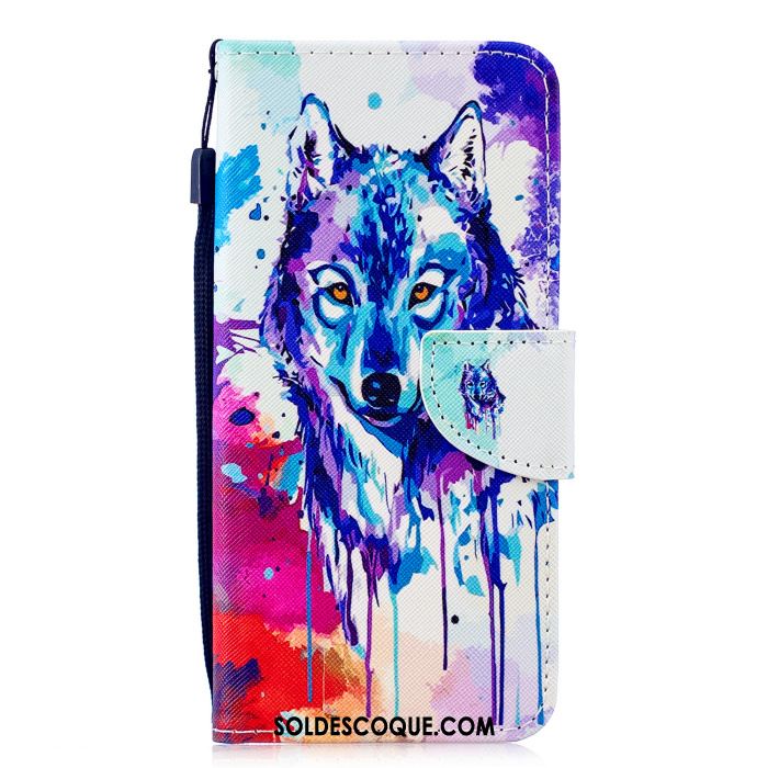 Coque Huawei P Smart 2019 Téléphone Portable Jeunesse Dessin Animé Protection Étui En Cuir Soldes