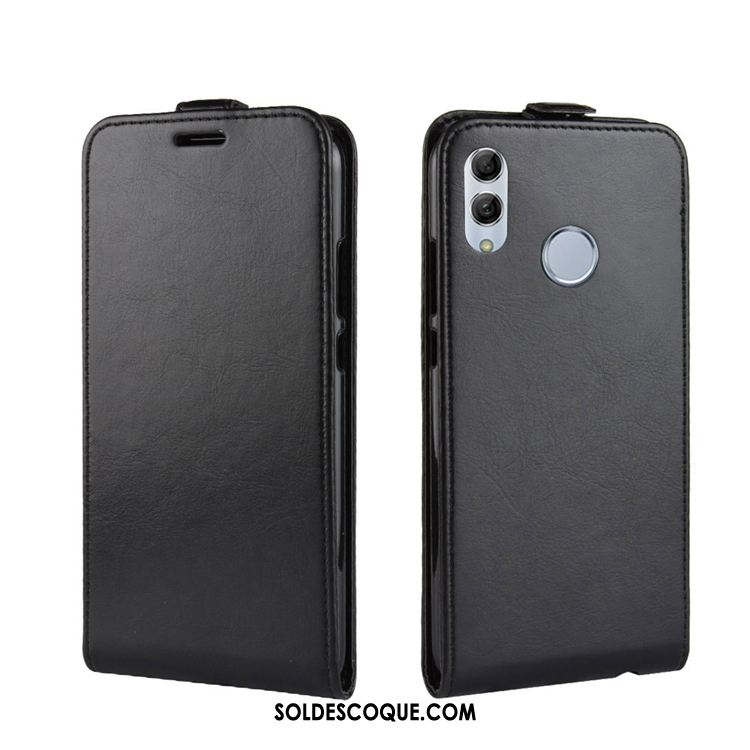 Coque Huawei P Smart 2019 Téléphone Portable Modèle Fleurie Blanc Carte Étui En Cuir Soldes