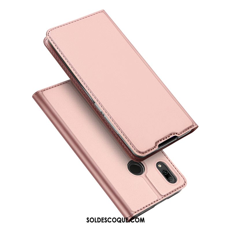 Coque Huawei P Smart 2019 Étui En Cuir Carte Protection Nouveau Téléphone Portable Pas Cher