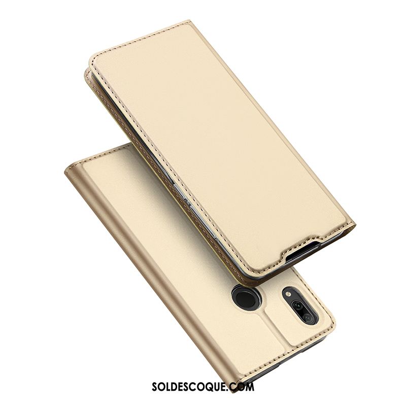 Coque Huawei P Smart 2019 Étui En Cuir Carte Protection Nouveau Téléphone Portable Pas Cher