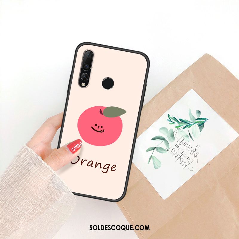 Coque Huawei P Smart+ 2019 Étui Tout Compris Net Rouge Protection Art Housse Pas Cher