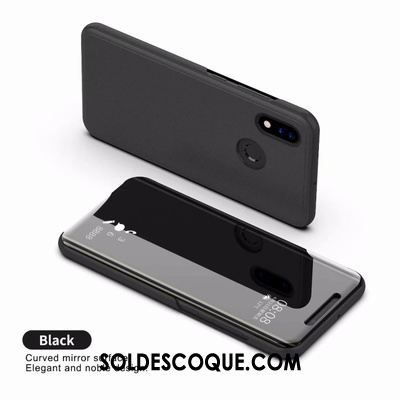 Coque Huawei P Smart 2019 Étui Étui En Cuir Tout Compris Tendance Miroir En Vente