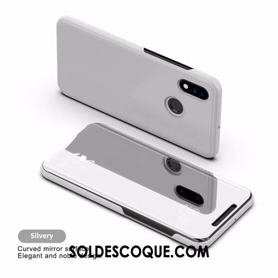 Coque Huawei P Smart 2019 Étui Étui En Cuir Tout Compris Tendance Miroir En Vente