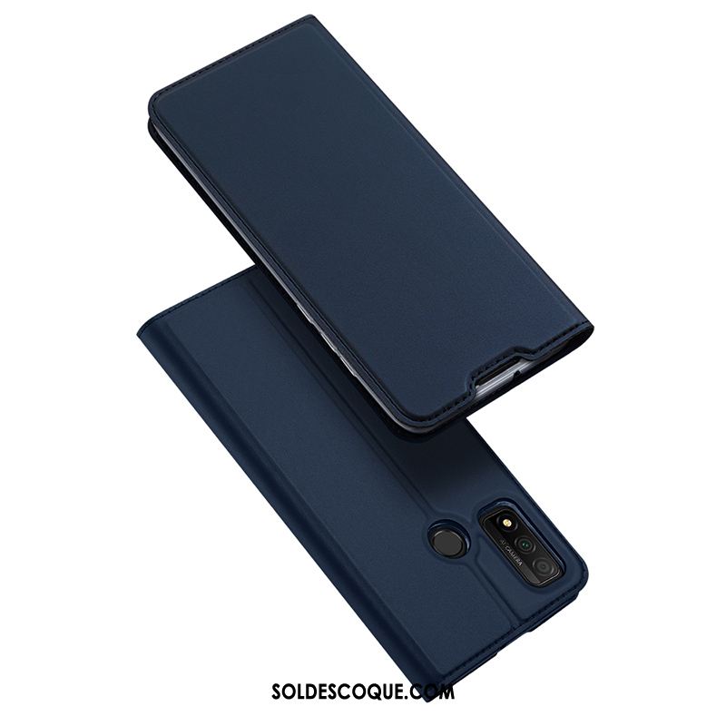 Coque Huawei P Smart 2020 Or Téléphone Portable Clamshell Carte Étui En Cuir Housse En Ligne