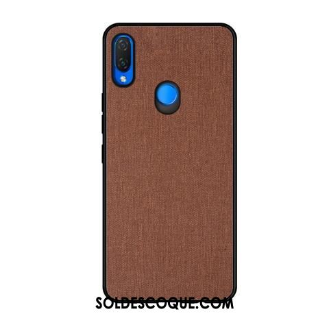 Coque Huawei P Smart+ Bleu Tout Compris Tissu Incassable Téléphone Portable Housse En Ligne