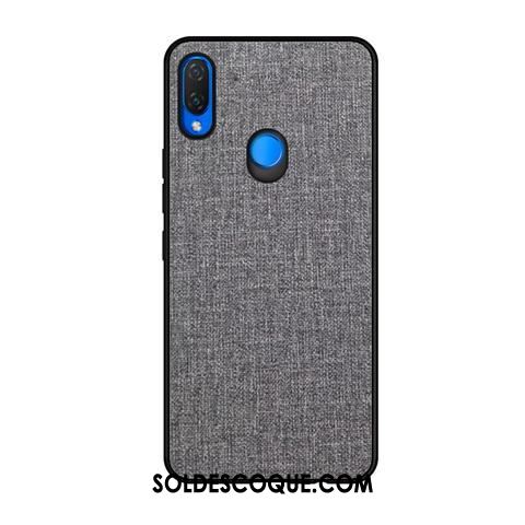 Coque Huawei P Smart+ Bleu Tout Compris Tissu Incassable Téléphone Portable Housse En Ligne