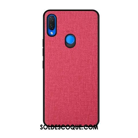 Coque Huawei P Smart+ Bleu Tout Compris Tissu Incassable Téléphone Portable Housse En Ligne