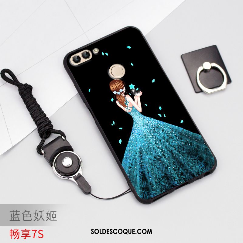 Coque Huawei P Smart Fluide Doux Téléphone Portable Protection Silicone Bleu Clair Housse France