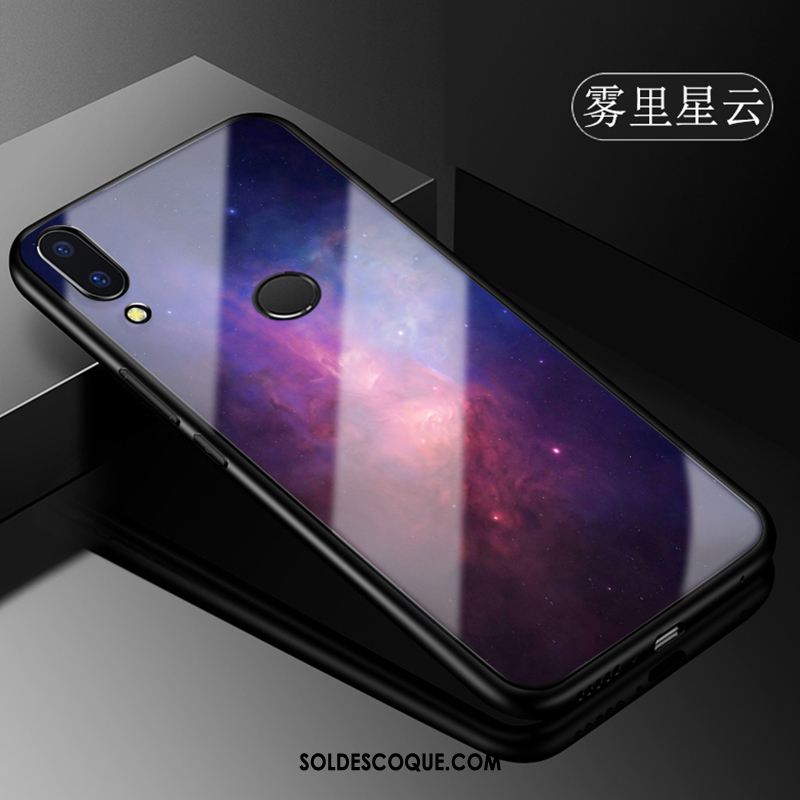 Coque Huawei P Smart+ Incassable Tout Compris Marque De Tendance Violet Étui Pas Cher