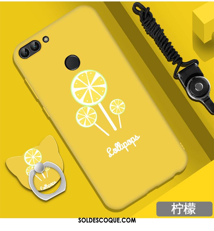 Coque Huawei P Smart Jaune Silicone Étui Incassable Membrane Housse En Ligne