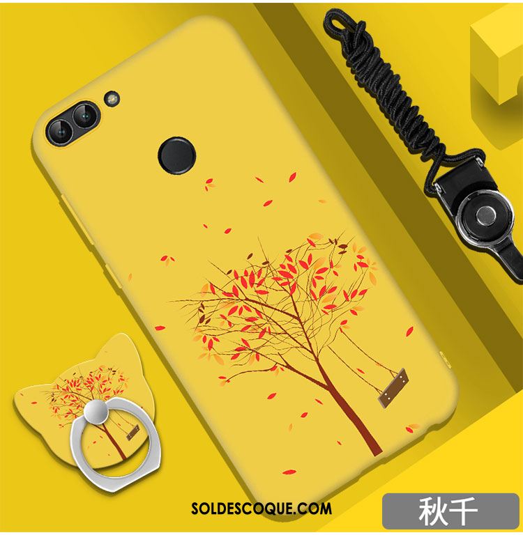 Coque Huawei P Smart Jaune Silicone Étui Incassable Membrane Housse En Ligne